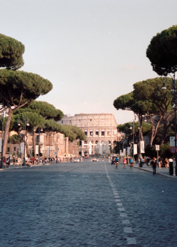 A view on the colosseum, Italy 2021