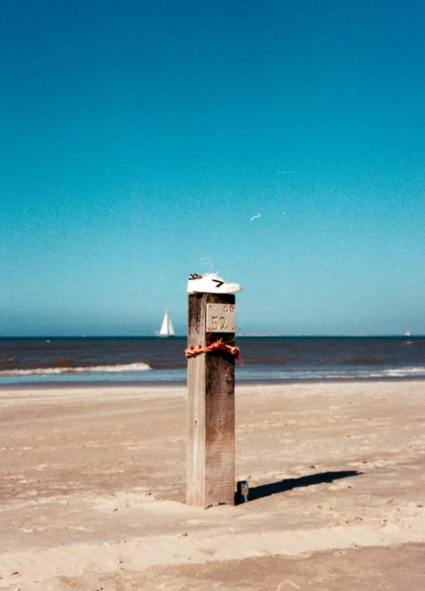 Beach post, Netherlands 2021