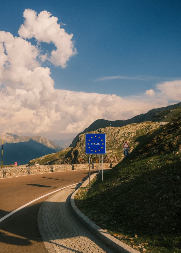 Crossing the border, Dolomites 2026