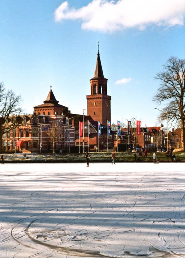 Ice skating, Netherlands 2021
