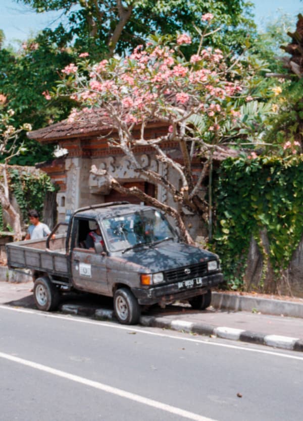 Parked car, Bali 2022
